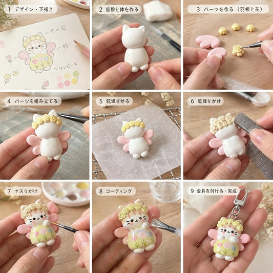 粘土から生まれる、小さな幸せ